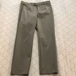 Banana republic, straight leg trousers, wrinkle free, 6 petite
